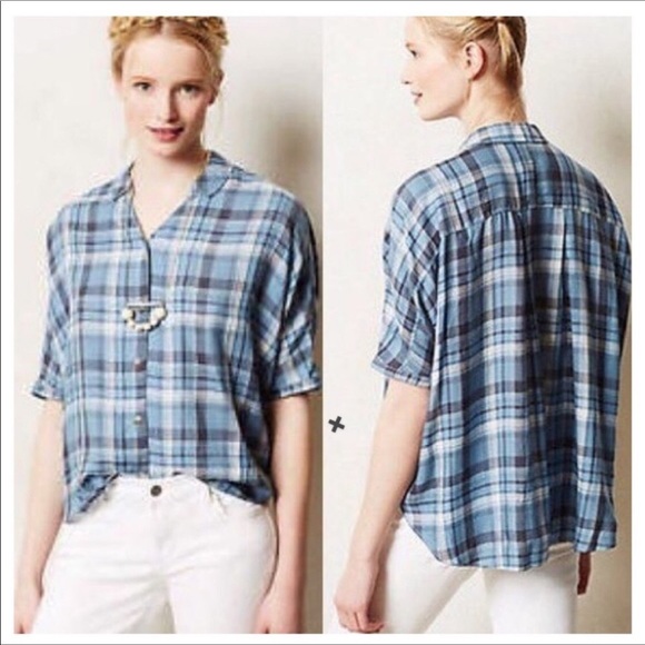 Holding Horses Hasley Dolman Plaid Top